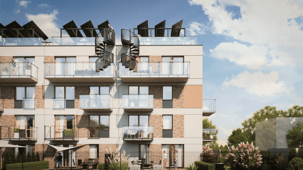 Pekabex Development podnosi standardy na Targówku. Kameralny projekt liczący 20 dwupoziomowych apartamentów już w sprzedaży!